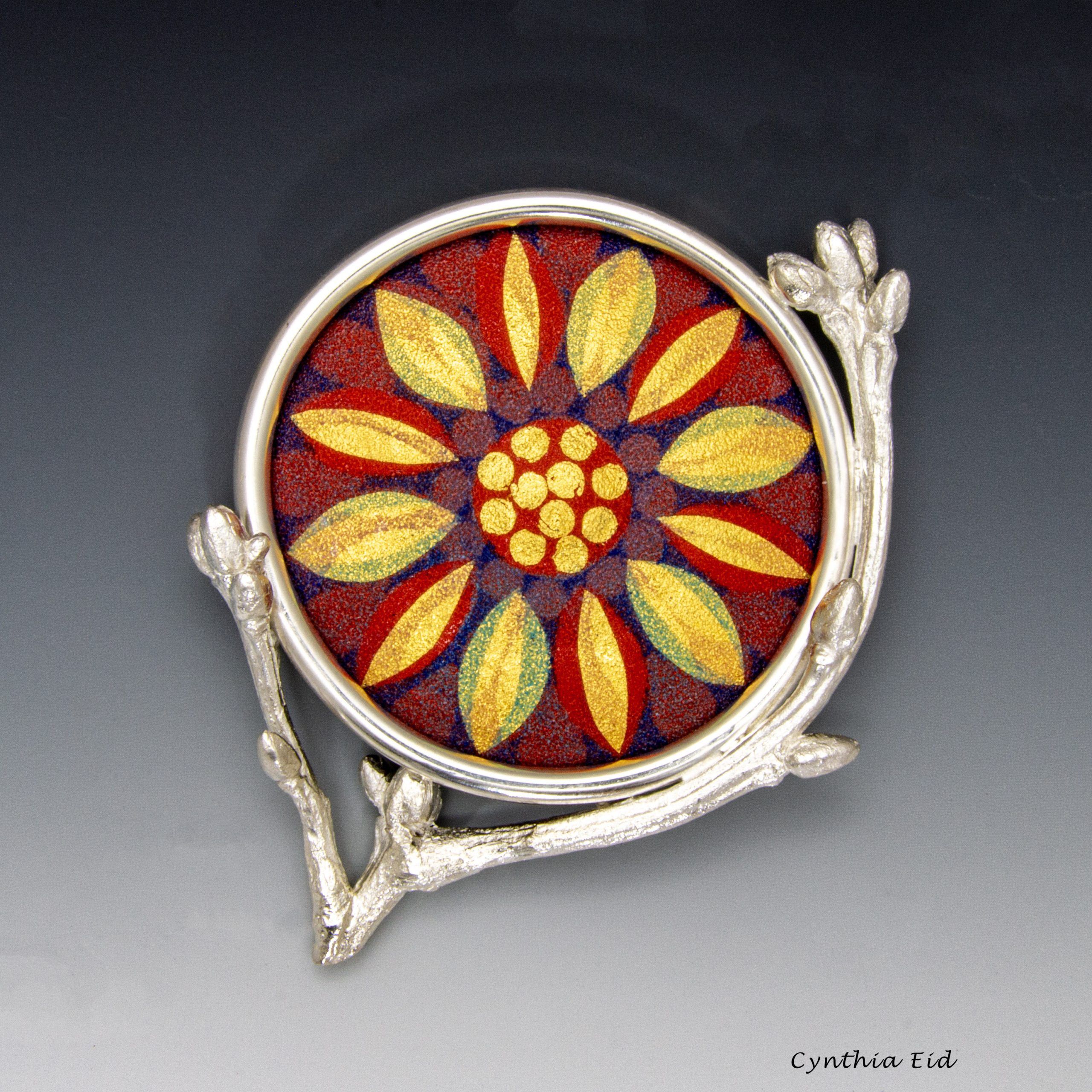 Mandala II - Brooch